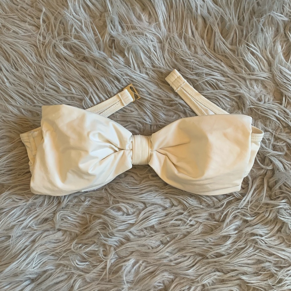 kate spade Cream Bikini Top